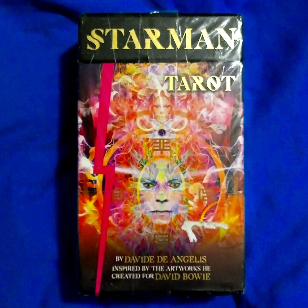 STARMAN TAROT: 78 COMPLETE COLOR TAROT CARDS AND INSTRUCTION BOOK BY DAVID BOWIE